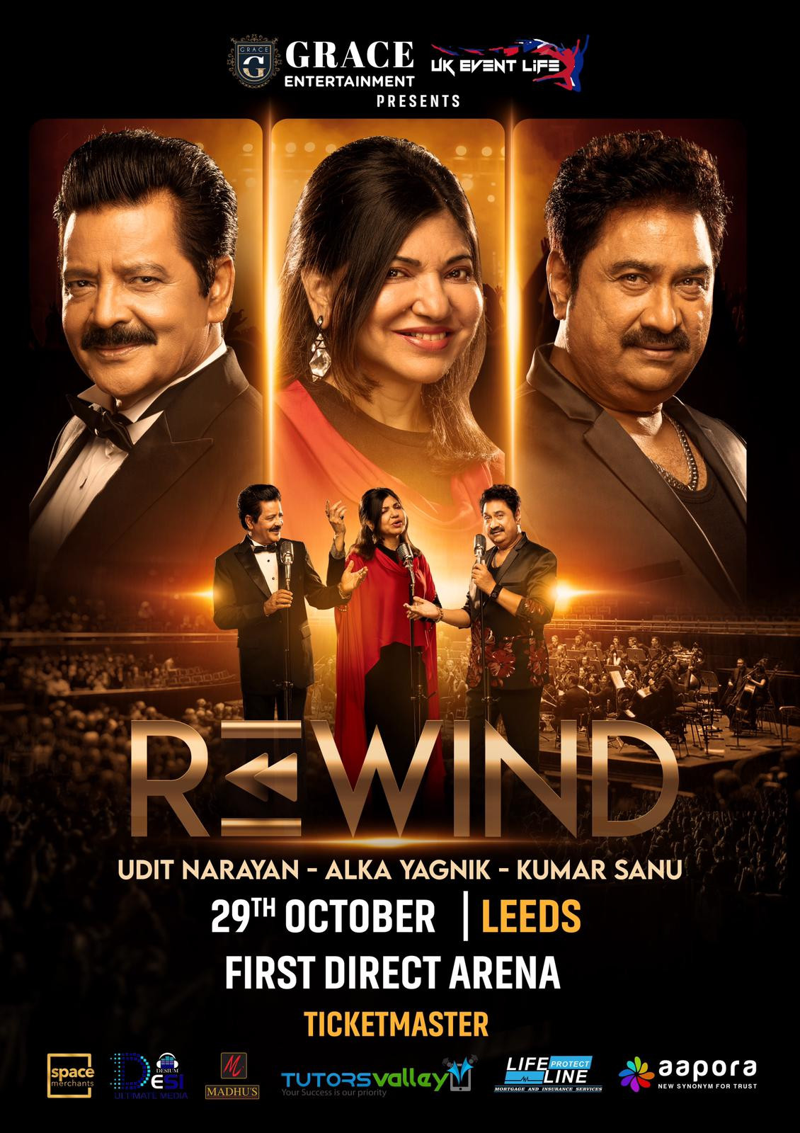 The Rewind Tour - Udit Narayan, Alka Yagnik, Kumar Sanu
