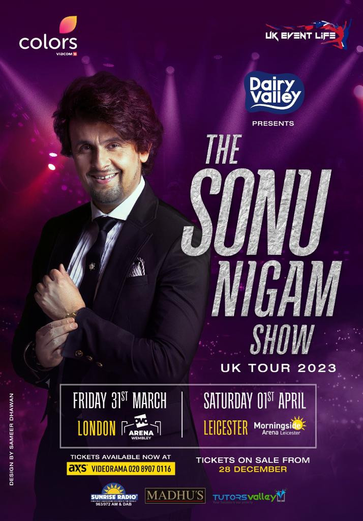 The Sonu Nigam Show - UK Tour 2023